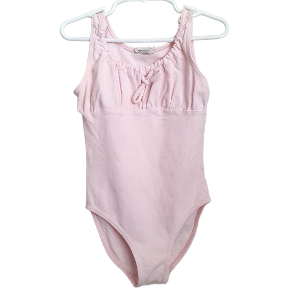 Girls Simply Basic Light Pink Ballet Dance Leotard Sz. 6